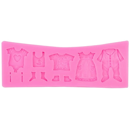 

TONKBEEY 3D Cute Baby Supplies Shaped Silicone Candy Mold Chocolate Molds DIY Baking Accessories Silicone Cake Decorating Gadgets