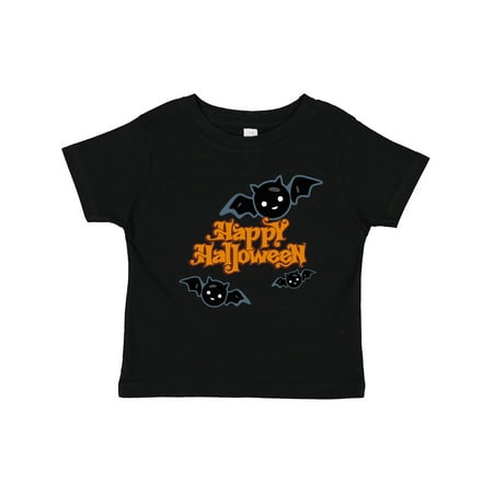 

Inktastic Happy Halloween Bats Gift Toddler Boy or Toddler Girl T-Shirt