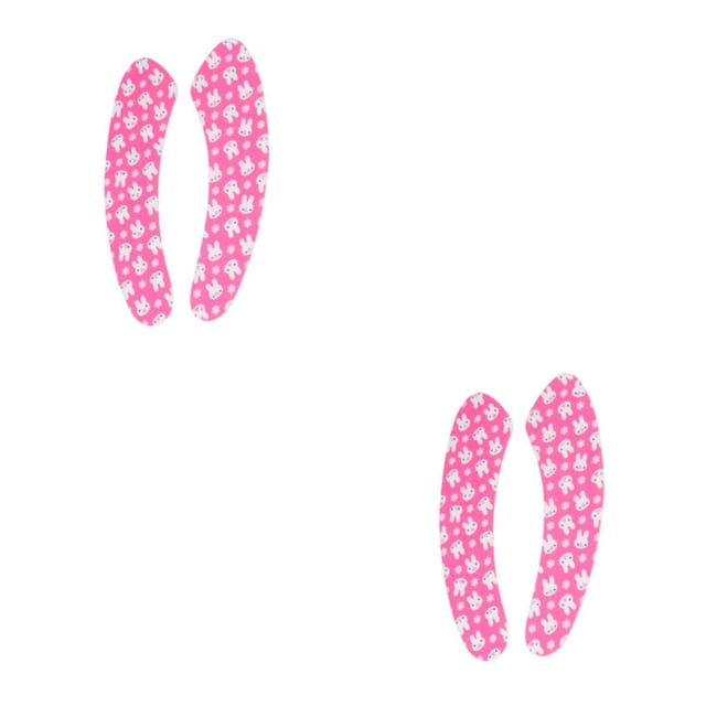 Billuyoard 2 fundas para inodoro, cojín para asiento, aspecto bonito, estilo de dibujos animados, almohadilla cálida autoadhesiva, comodidad, Rosa 2piezas
