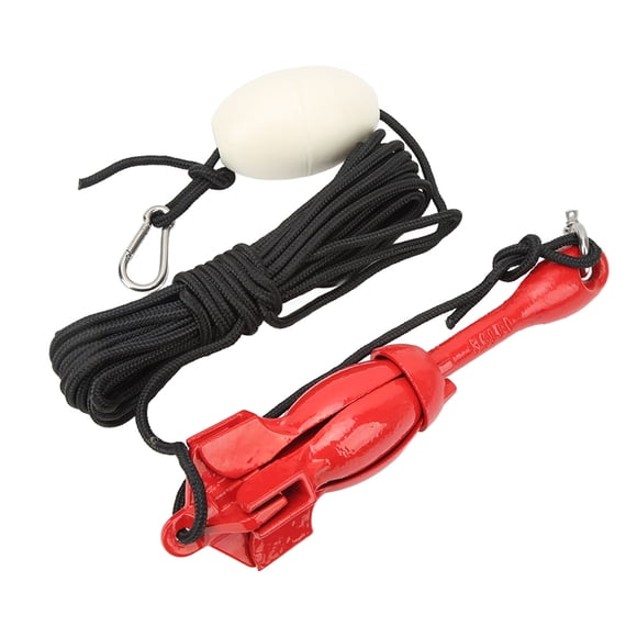 Folding Anchor, 1.5kg Heavy Duty Safe Carbon Steel Small Boat Anchor for Paddle Board for Kayak