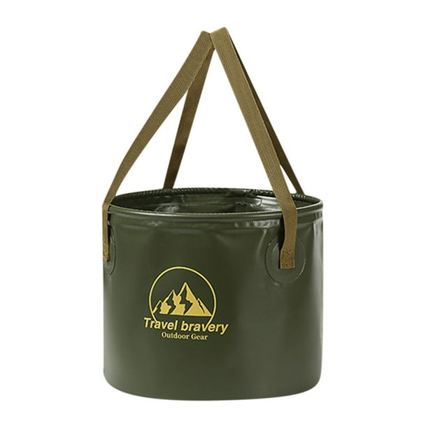 Outdoor Travel Camping Multifunctional Handheld Portable Large Capacity Telescopic Car Folding Water Bucket 20L