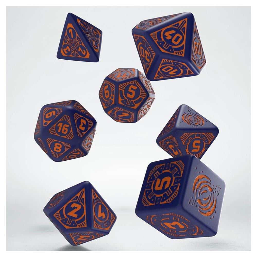 SF: Dead Suns (7) Q-Workshop Starfinder Dice Set 7 Board Games STAR90 by Q-Workshop