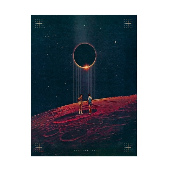 Trademark Fine Art spacerocket art 366 Canvas Wall Art