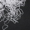 thumbnail image 1 of nieqiuyun Rubber Bands, Clear, 500 Count, 1 of 5