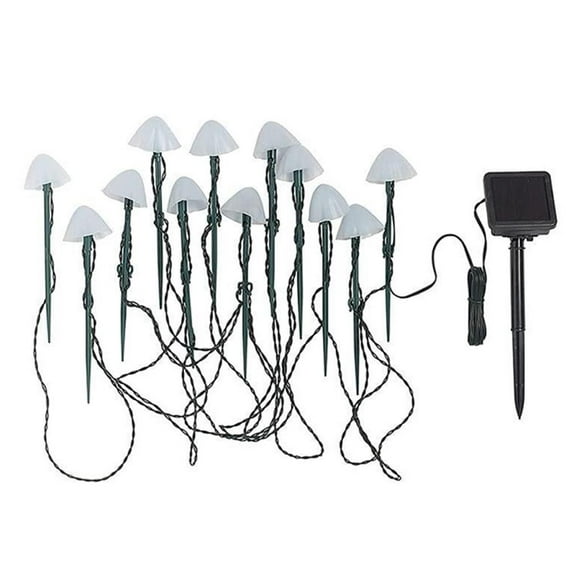 Advancent Luz LED resistente al agua diseño de energía Solar lámpara de cadena de setas fotosensibilidad inteligente linterna decorativa No se Iluminación y accesorios