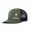 Green and black, variant on GOD CAN.Letter Embroidered Color Block Trucker Hat Unisex Adjustable Cotton Breathable Fashion Cap for Travel Daily Wear