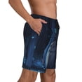 thumbnail image 3 of Totoro Men's Swim Trunks Quick Dry Beach Board Shorts with Pockets Mesh Lining Bathing Suits, 3 of 7