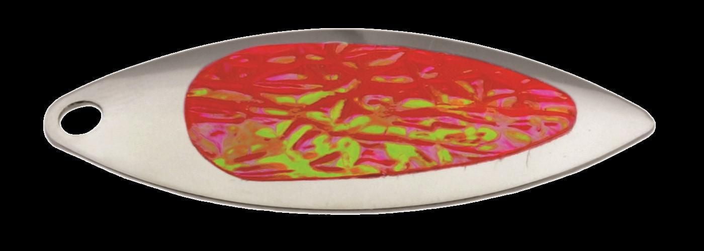 Gibbs G-0067C-RCR Willow Leaf Troll, 4-Blade, 25", Cable 67, Red Crystal