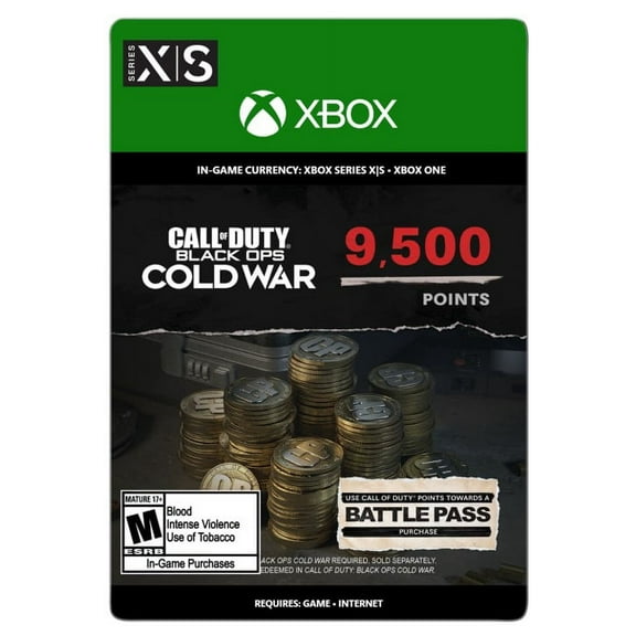 Call Of Duty Cold War - 9500 Points - Xbox One, Xbox Series X|S [Digital]