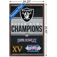thumbnail image 3 of NFL Las Vegas Raiders - Champions 23 Wall Poster, 22.375" x 34" Framed, 3 of 5