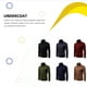 thumbnail image 5 of Minnieouse Camisa térmica de cuello alto para hombre, jersey de Color sólido, ropa interior suave y cómoda para dormir en otoño e invierno, Ropa interior Gris oscuro S, 5 of 6