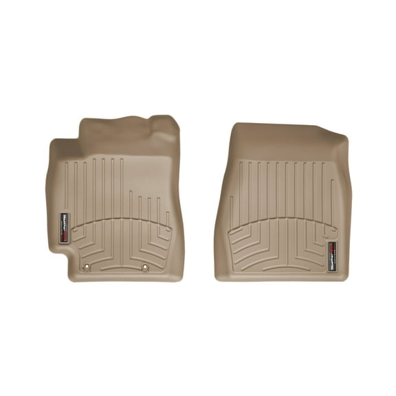 WeatherTech Custom Fit FloorLiners compatible with 2002-2006 Toyota Camry - 1st Row (Driver & Passenger), Tan