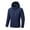 Dark Blue, variant on Jackets for Men Waterproof Zipper Pockets Detachable Hood Lining Outdoor Rain Jacket,Sizes M-5XL