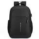 thumbnail image 1 of Mochila para portátil de viaje, mochila para portátil con puerto de carga USB, color negro, 1 of 6
