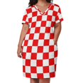 thumbnail image 2 of Vestido holgado con bolsillo para mujer ropa de verano traje de festival Croacia, 2 of 6