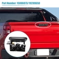 thumbnail image 3 of 1 Juego de manija de puerta trasera y bisel para Chevy Avalanche 1500 2500 Pickup Trunk 2002-2006 negro, 3 of 7