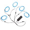 thumbnail image 1 of Cable EL, Cable De Luz De Neón, Protección Ocular Decorativa Con Reducción De Ruido Para Coche Para Fiesta De Navidad, 1 of 7