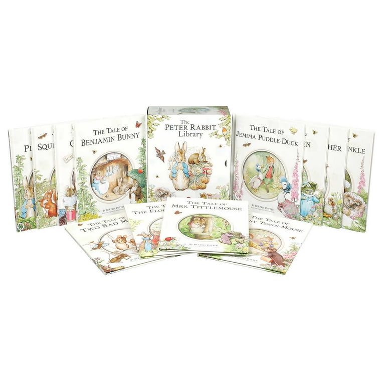 Beatrix Potter's Peter Rabbit Library - 12 Hardcover Book