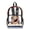 USA Star, variant on Whosucclay Cat Pattern See Through Book Bag Transparent Durable Transparent Backpack with Wide Shoulder Straps PVC, Kindergarten Elementary Bookbag for Girls Boys