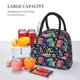 thumbnail image 5 of Easygdp Colorful Animals Bolsa de Almuerzo Insulada Grande, Forro de Aluminio, Diseño Espacioso, a Prueba de Fugas, Ideal para Trabajo, Picnics, Viajes y Actividades al Aire Libre, 5 of 6