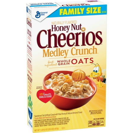 UPC 016000416512 product image for Honey Nut Cheerios Medley Crunch Cereal, 22.5 oz Box | upcitemdb.com