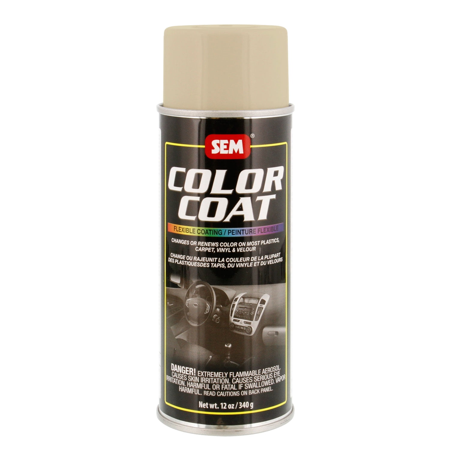 SEM COLOR COAT SANTA FE Vinyl Spray Auto Paint Aerosol 12 oz. SEM 15123