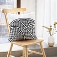 thumbnail image 5 of LALILO Throw Pillow Covers Black Basketball White Athletic Ball Cushion Cover 18" x 18", 2541 Pack, 5 of 6
