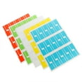 thumbnail image 5 of OULII 600Pcs Self Adhesive Cable Labels Assorted Color Waterproof Cord Identification Stickers, 5 of 5