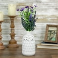 thumbnail image 2 of 14" Lavender and Fern Artificial Silk Floral Bouquet, 2 of 5