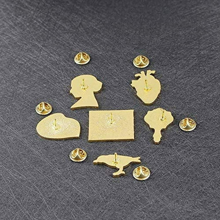 Cute Amano Pikamee Backpack Clothing Enamel Pin Badge Brooch