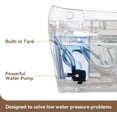 thumbnail image 2 of HOROW Smart Toilet with Powerful Flush, Auto Open/Close Lid, Bidet Toilet with Elonged Heated Toilet Seat, Instant Warm Water Wash, Dryer, Digital Display, 2 of 13