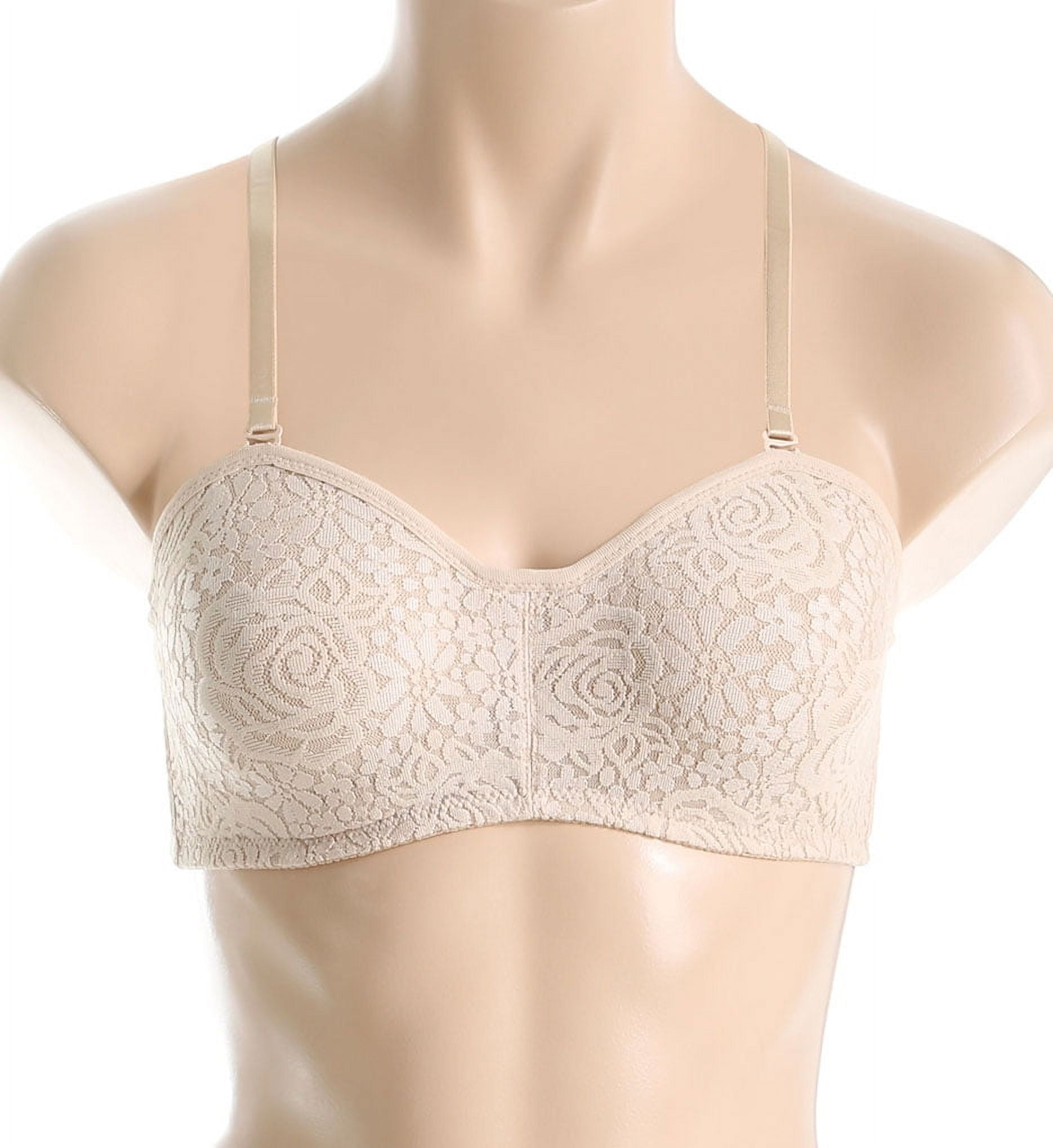 WACOAL HALO STRAPLESS BRA~32E~UNDERWIRE~BANDEAU Adjustable back clasp  (854205) - AAA Polymer