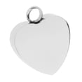 thumbnail image 4 of Urna conmemorativa de acero inoxidable para cenizas de mascotas con colgante de corazón., 4 of 6