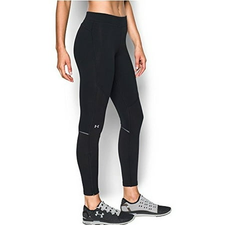 Coldgear Legging Pant - Under Armour Women's ColdGear Elements Legging, Black/Reflective, Small