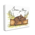 thumbnail image 2 of Stupell Forever & Always Cuddling Bears Wildlife Animals & Insects Painting Gallery Wrapped Canvas Print Wall Art, 2 of 5