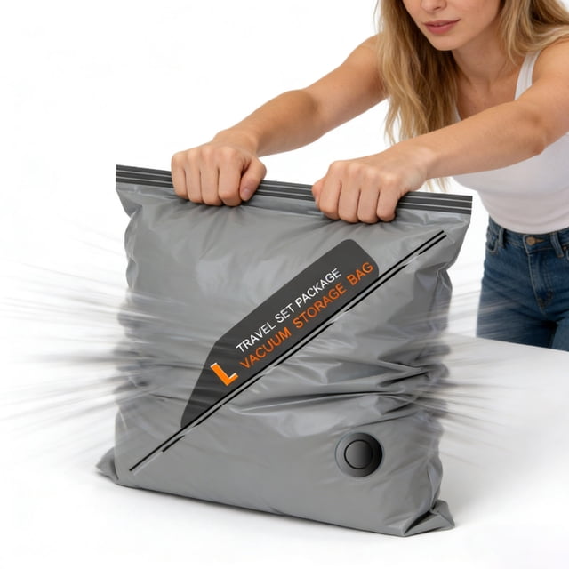 BotaniNest Cordless Travel Vacuum Storage Compression Cordless Travel Vacuum Storage Compression