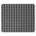thumbnail image 1 of Pinwheel Mouse Pad, Curved Geometric Style Shaped Minimalist Pattern Geometric Featured Design, Rectangle Non-Slip Rubber Mousepad, Black and White, by Ambesonne, 1 of 2
