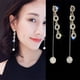 thumbnail image 3 of Guardurnaity Pendientes de aro elegantes de plata y oro S925 para mujer, aretes largos con borlas a la moda, duraderos Ropa, zapatos y accesorios Miscelánea, 3 of 6