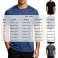 thumbnail image 3 of Kalauyu Athletic Shirts for Men Round Neck Short Sleeve Quick Dry Gym Active T Shirt Breathable Moisture Wicking Summer Sport Tops, 3 of 7