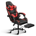 thumbnail image 1 of Gaming Office Chair Backrest and Seat Height Recliner High Back Computer Ergonomic Adjustable Swivel Chair, With footrest, 1 of 8