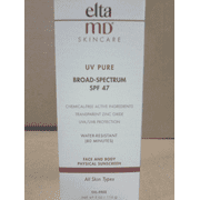 EltaMD UV Pure Broad Spectrum SPF 47, 4 Oz - 2 pack