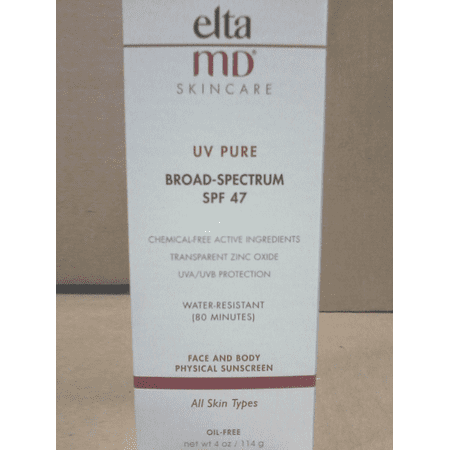 EltaMD UV Pure Broad Spectrum SPF 47, 4 Oz - 2 pack