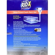 Rid-X Septic Tank System Treatment Powder, 19.6 Ounce
