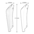 thumbnail image 2 of ODOMY 2-Pc Universal Rear Lip Wrap Angle Splitters Replacement for Most Cars, 2 of 9