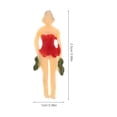 thumbnail image 2 of OULII 10Pcs Tiny Human Model Adornments Brightly Colored Swimsuit Figures for Landscape Crafts, 2 of 8