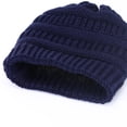 thumbnail image 4 of Women Men's Knitted Beanie Hat Skull Baggy Chunky Messy Ski Winter Cap, 4 of 5