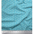 thumbnail image 1 of Soimoi Satin Silk Fabric Dot & Pretzels Food Printed Fabric 1 Yard 42 Inch Wide, 1 of 1