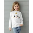 thumbnail image 2 of Cute Baby Chick Face Long Sleeve Toddler -Image by Shutterstock,  5 Toddler, 2 of 4