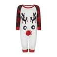 thumbnail image 2 of Nituyy Family Matching Pajamas Christmas Pjs Holiday Nightwear Sleepwear Sets Long Sleeve Pjs Santa Claus Xmas Pjs Set, 2 of 10