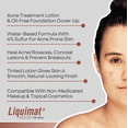 thumbnail image 3 of Liquimat Acne Treatment & Cover Up Lotion, Gentle Formula, 1.50oz, 3 of 7